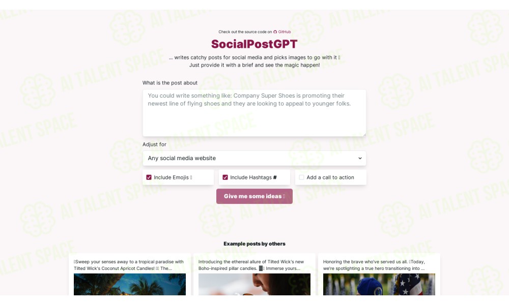 SocialPostGPT - Image 2