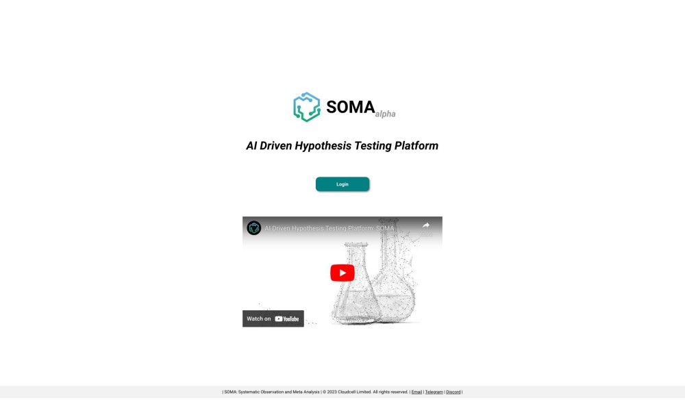 SOMA: Research Automation Platform