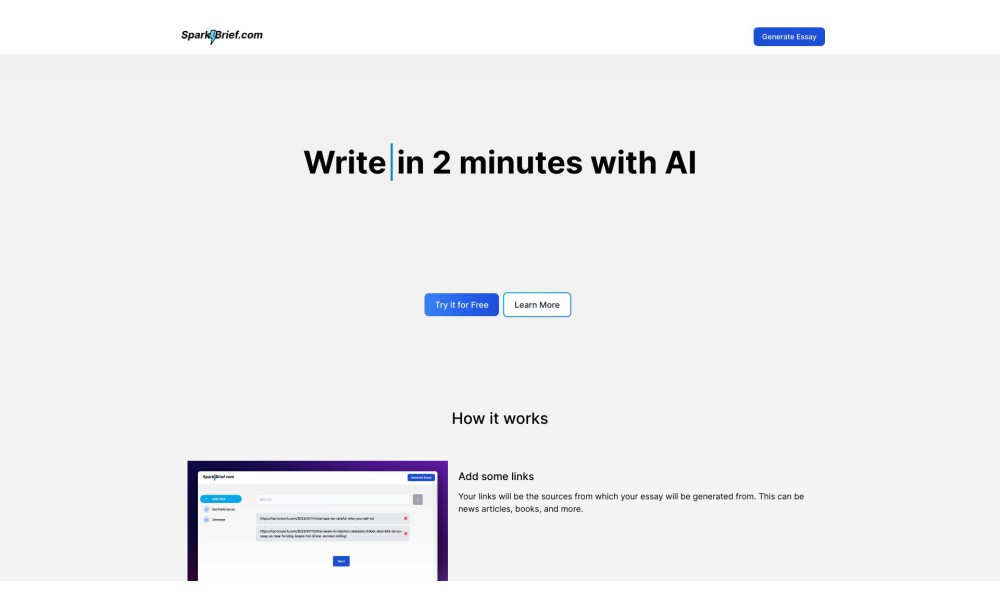SparkBrief