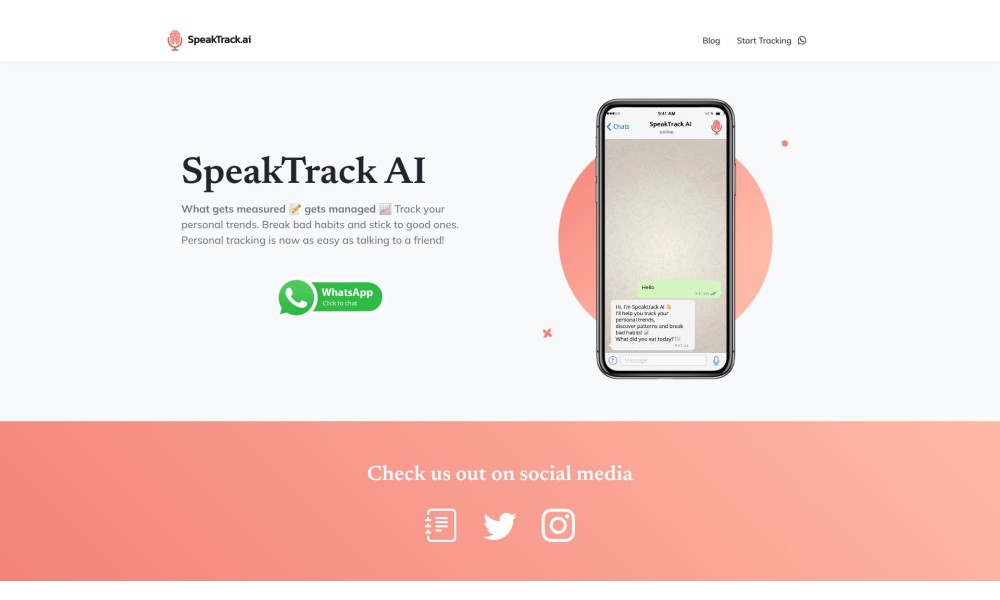 SpeakTrackAI