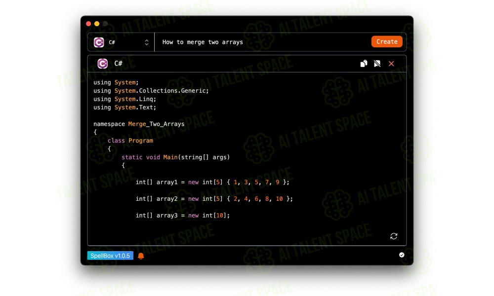 SpellBox - AI programming assistant - Image 1