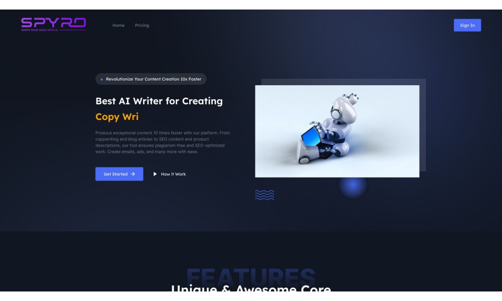 Spyro - Best AI Writer Tools