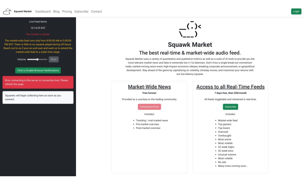 Squawk Market