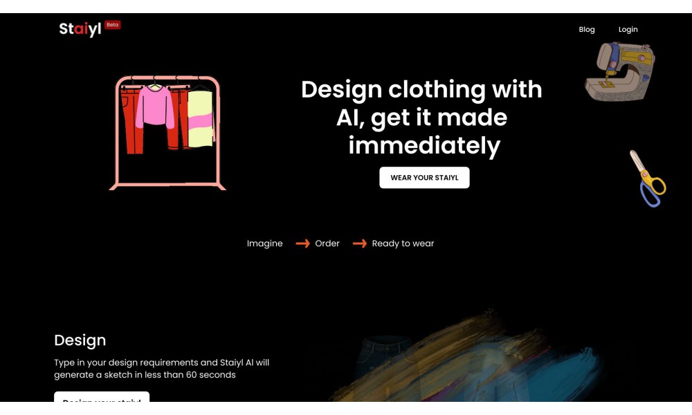 Staiyl - Bring your dream wardrobe to real-life with AI