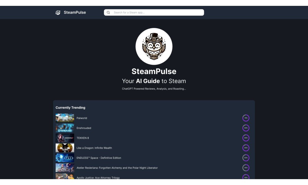 SteamPulse