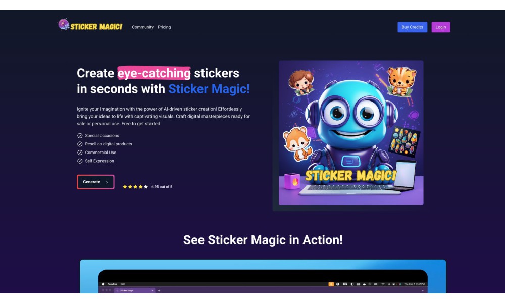 Sticker Magic