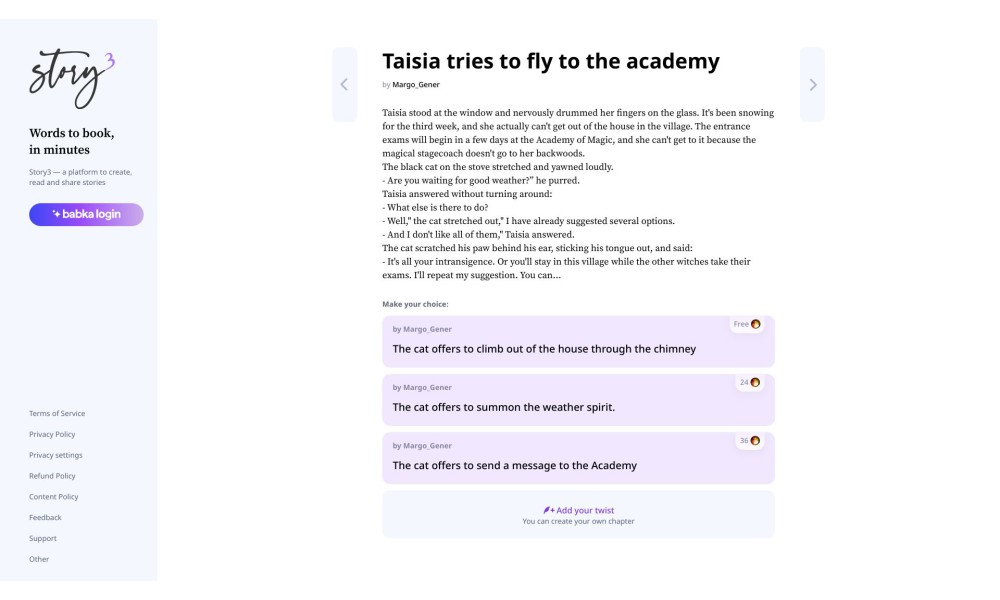 Storyteller Community