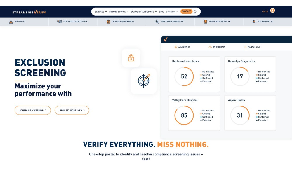 Streamline Verify