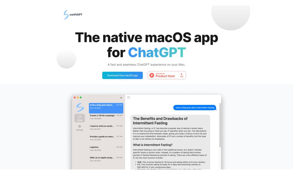 swiftGPT.app
