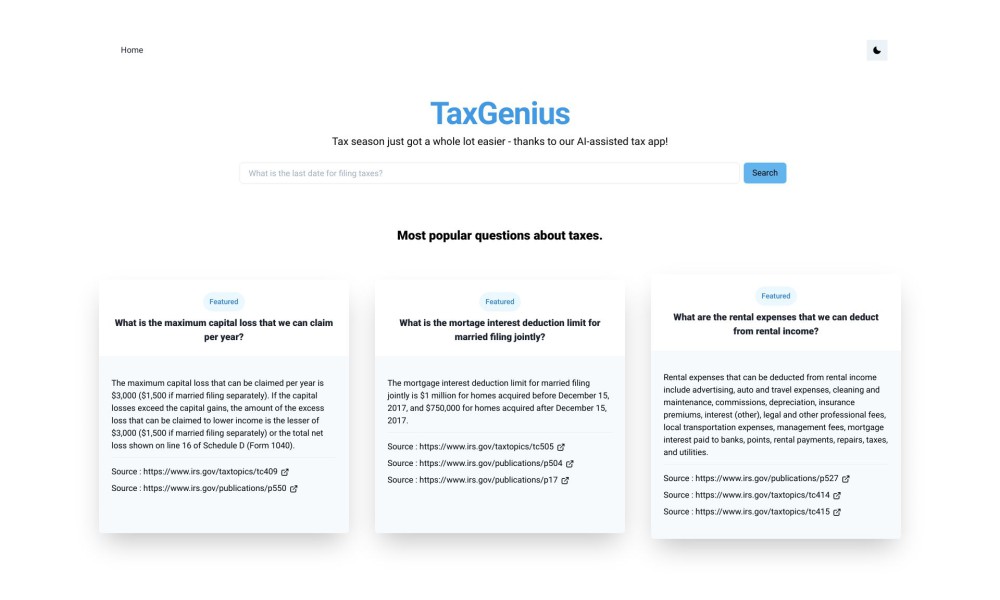TaxGenius