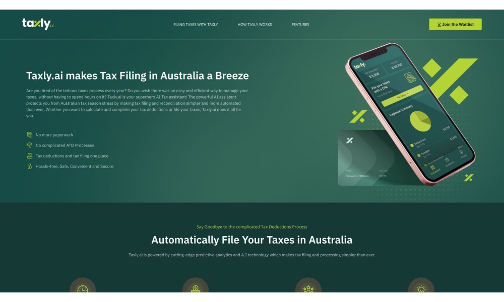 Taxly.ai - Hassle-Free Tax Filing and Professional Tax Preparation