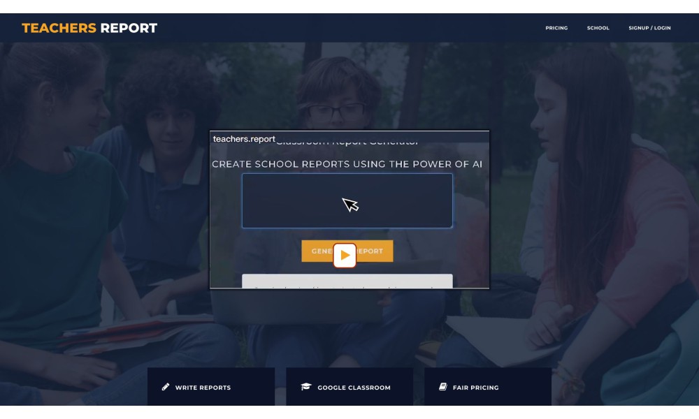 Teachers Report Writer