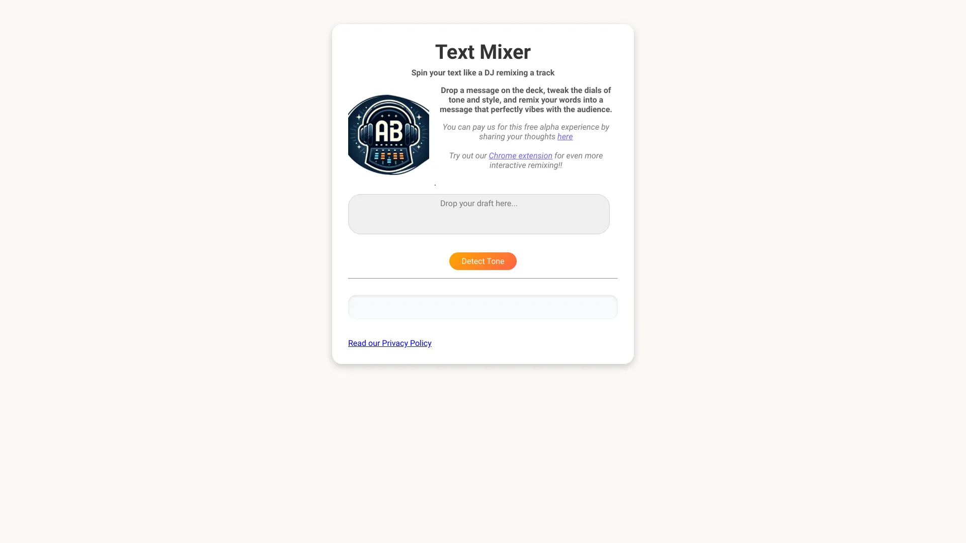 Text Mixer