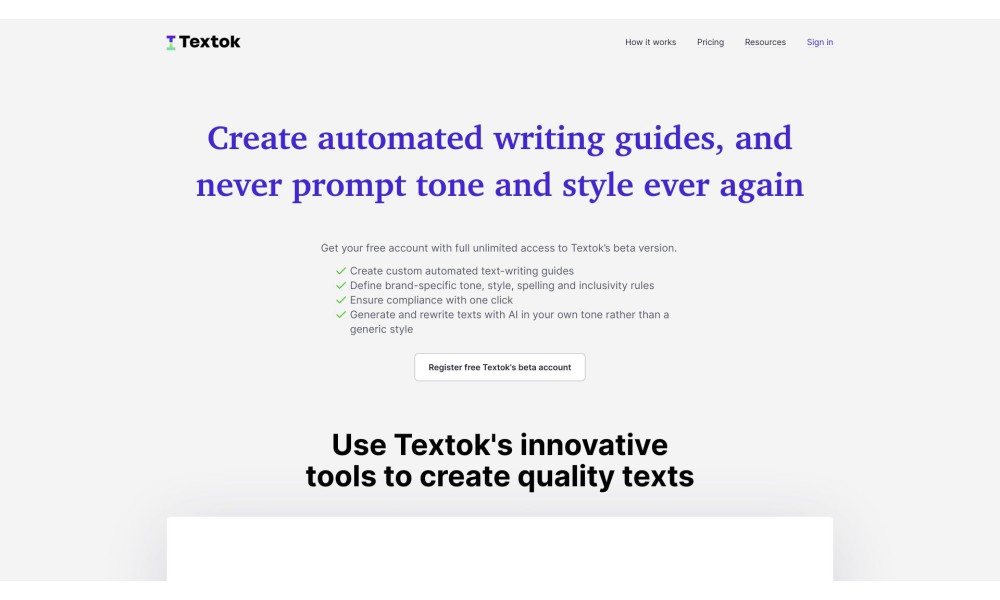 Textok