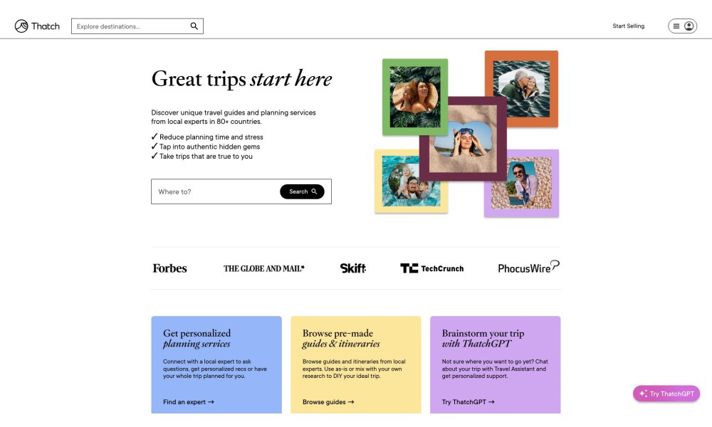 Buy, Sell and Discover Unique Travel