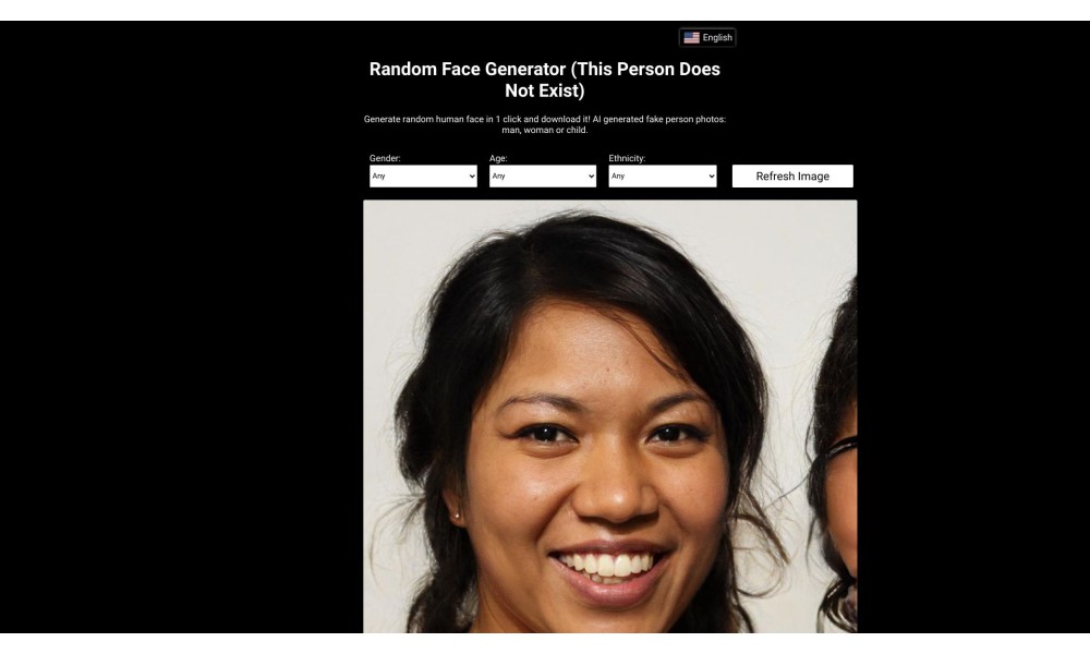 This Person Does Not Exist - Random Face Generator