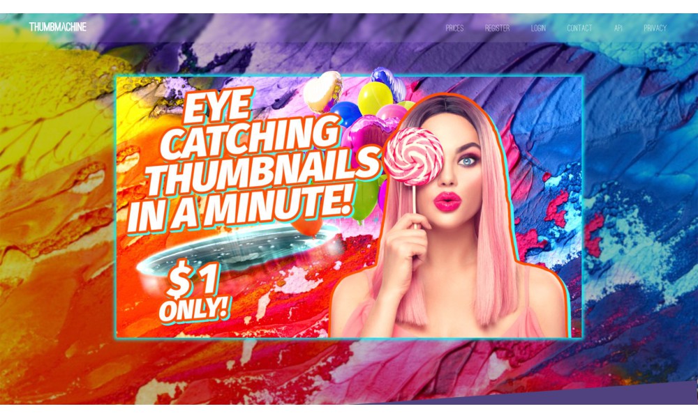 Thumbmachine - Youtube Thumbnail Maker