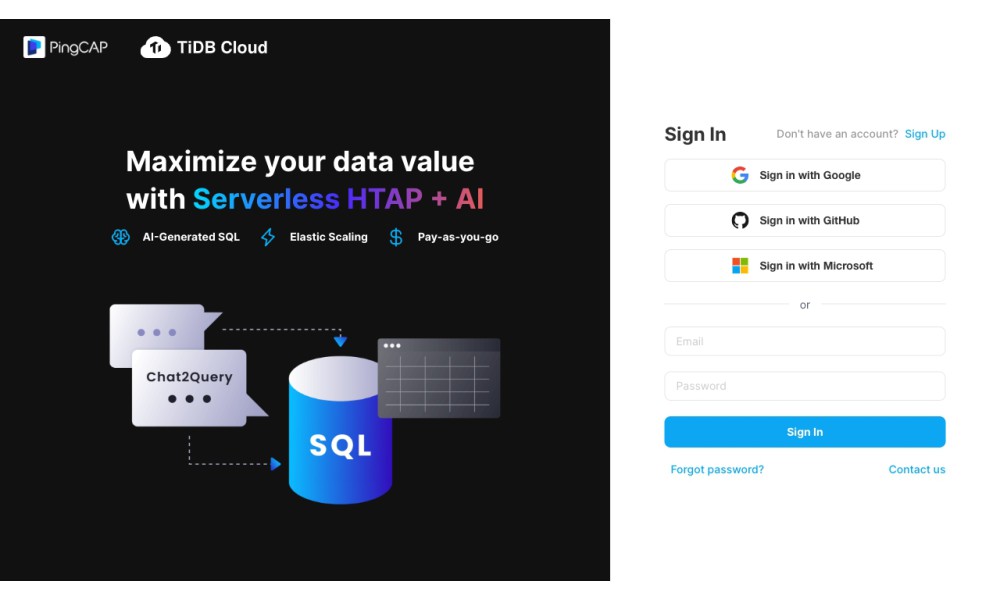 TiDB Cloud