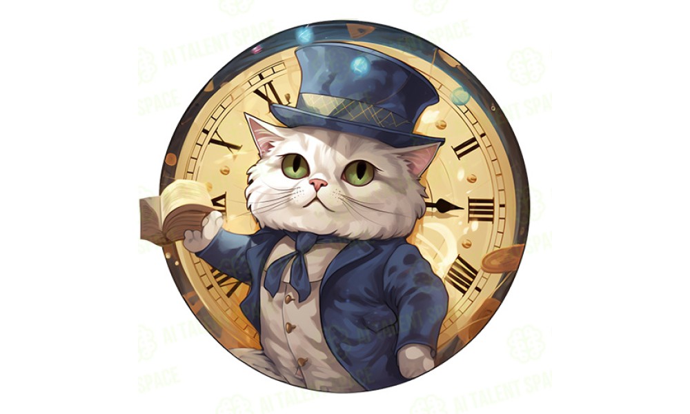 Timezone Cat - Image 1