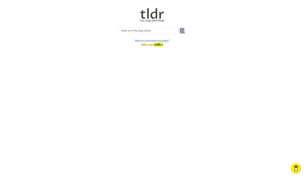 tldrx.me