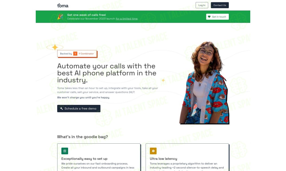 Toma | AI Secretary for Your Business - Image 1
