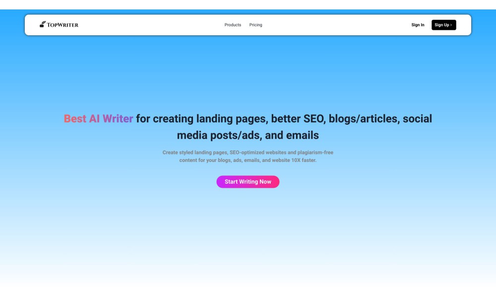 TopWriter AI