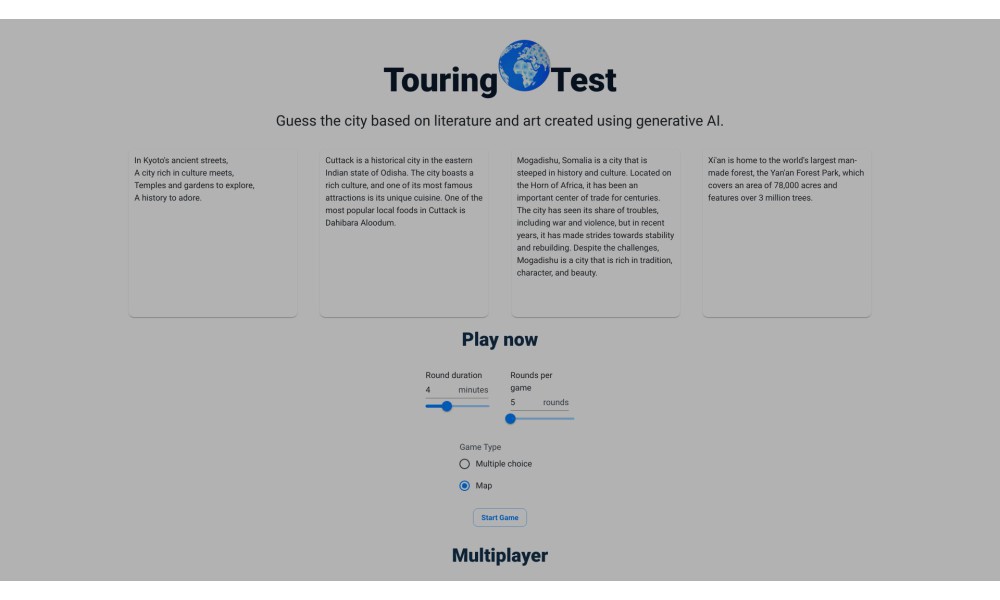 Touring Test