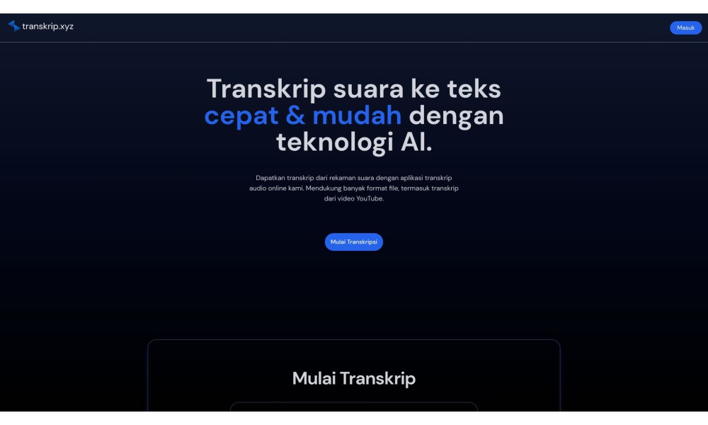 transkrip.xyz