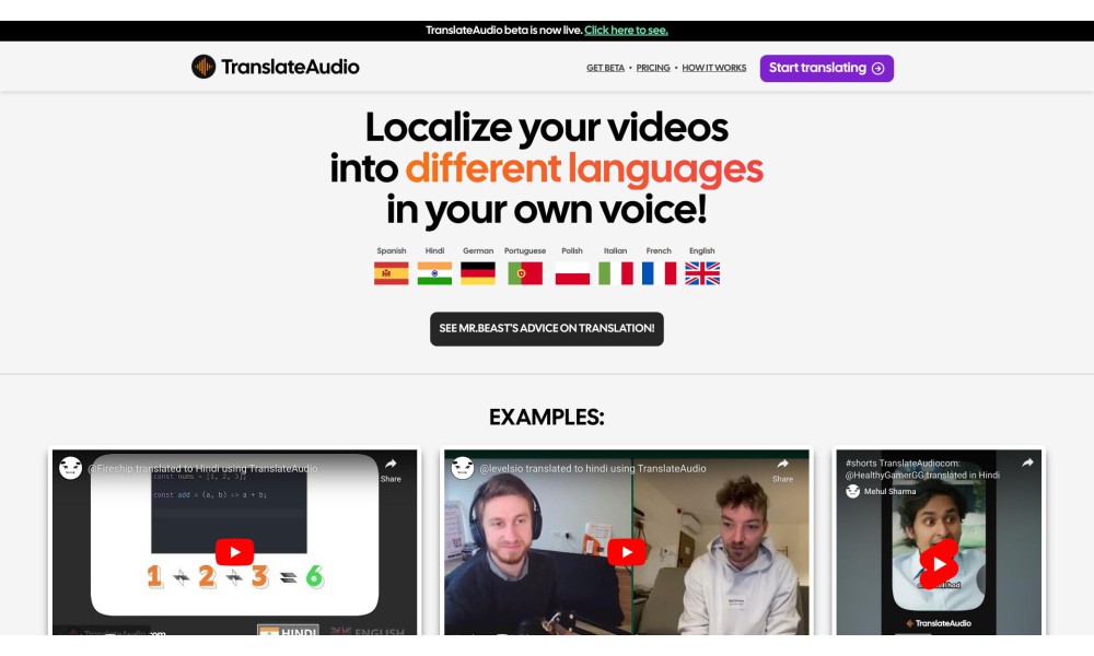 TranslateAudio