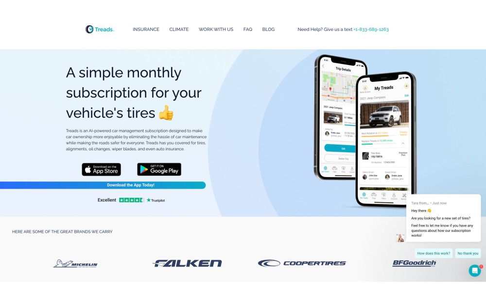Treads Tire Subscription