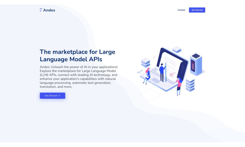 Andes - Machine Learning API Marketplace