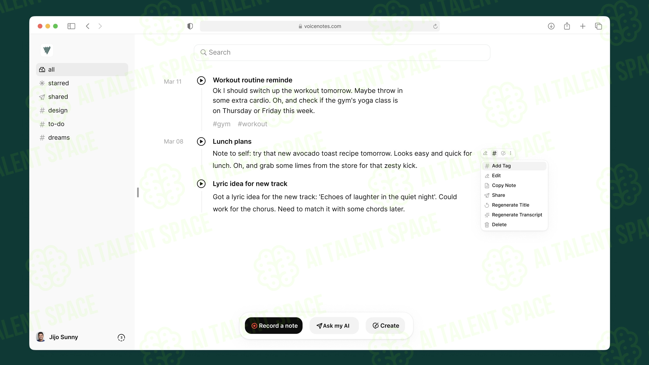Voicenotes - Image 2