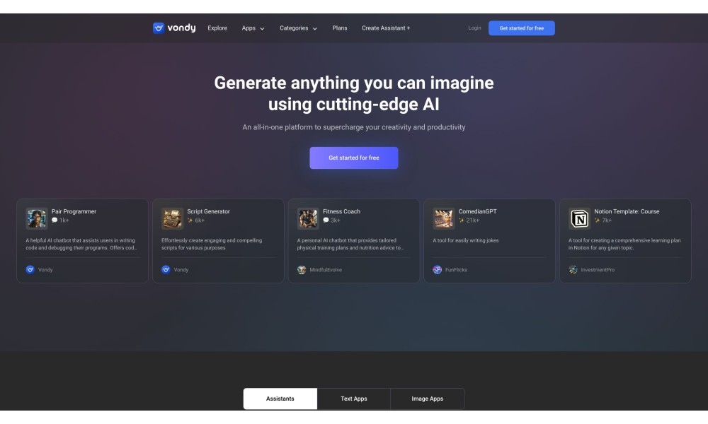 Vondy: Next Generation AI Apps