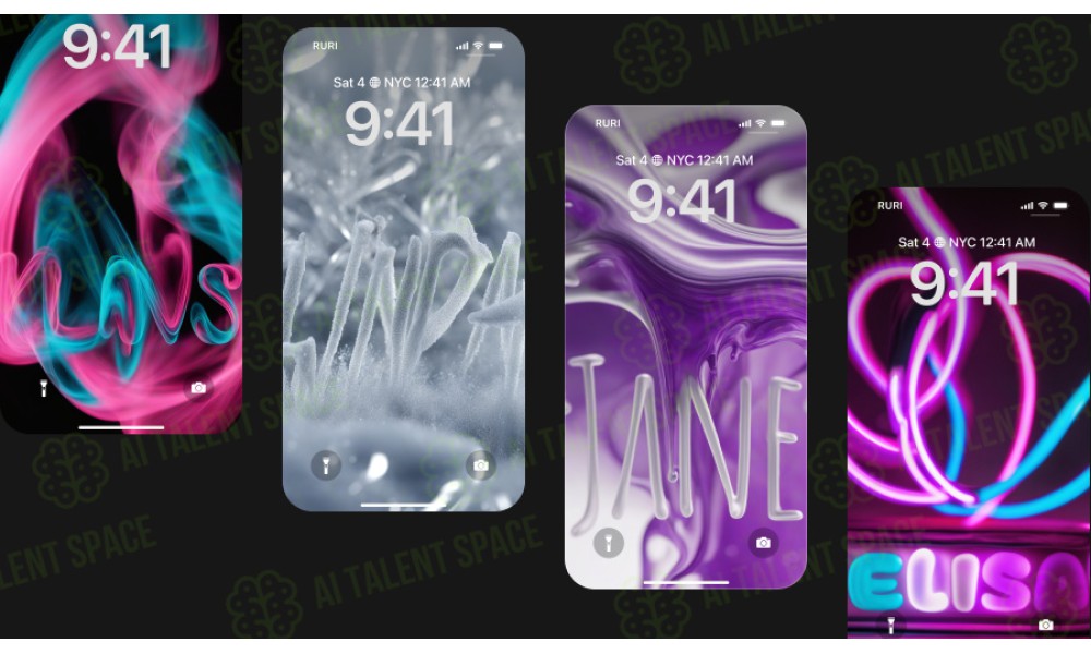 AI Wallpapers With Your Name - Image 2