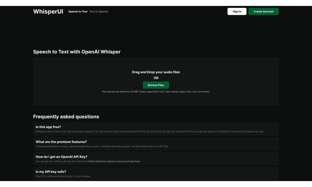 WhisperUI