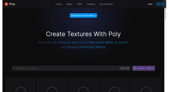 Poly: AI Texture Engine
