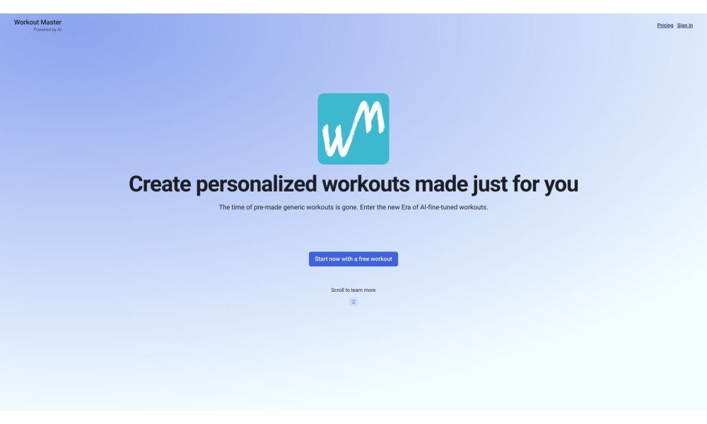 Workout Master