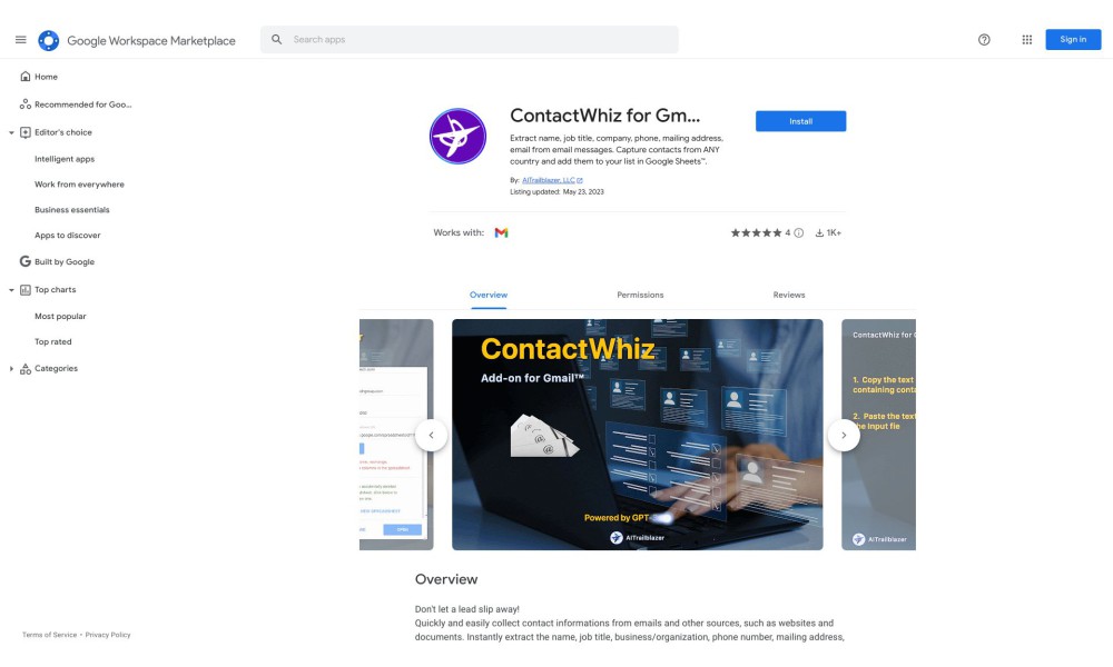 Email Contact Extractor