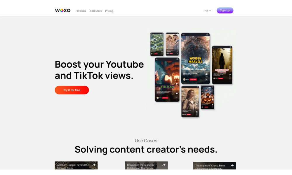 WOXO: AI Video Generator for Social Content