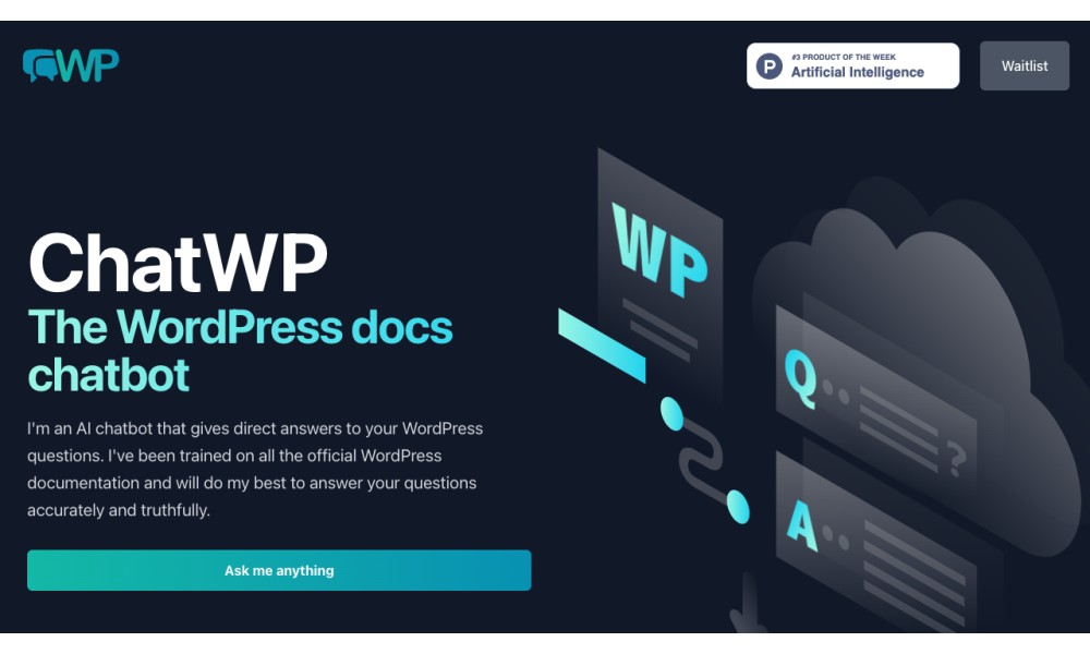 ChatWP - The WordPress docs chatbot