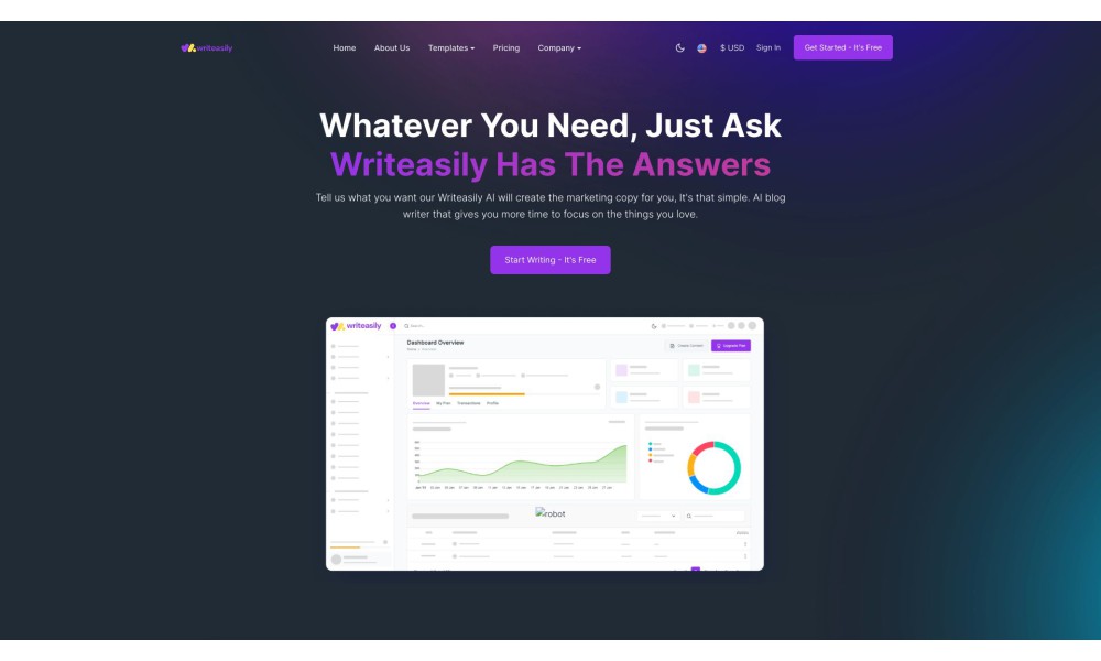 Write Easily | Ai Copywriting Assistant