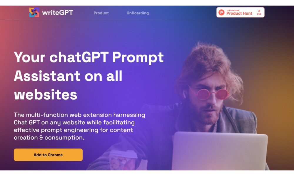 writeGPT - OpenAI's GPT prompt assistant