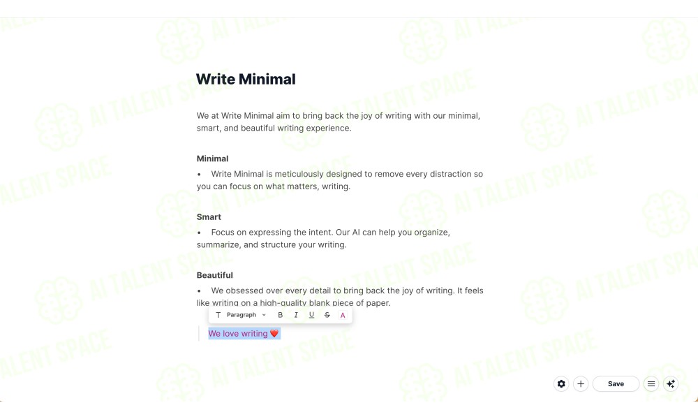 Write Minimal - Image 1