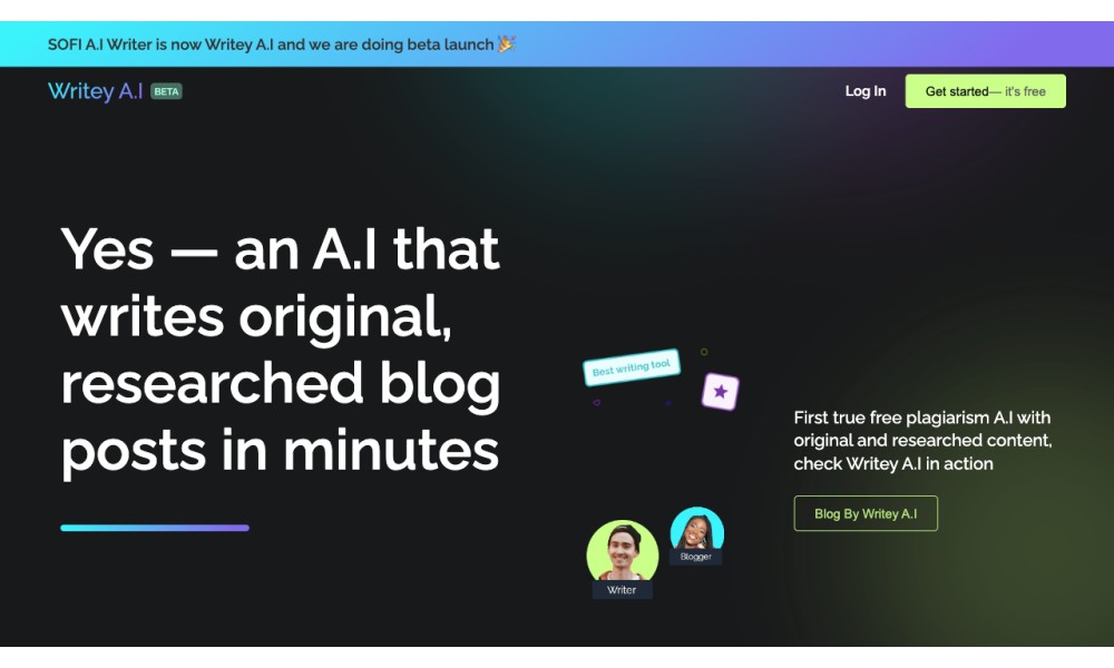 Writey A.I