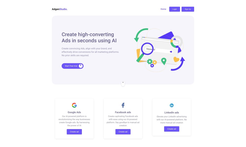 Adgen Studio - AI for Ads