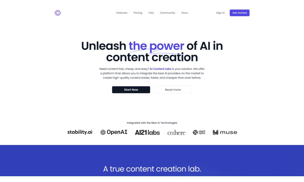 AI Content Labs