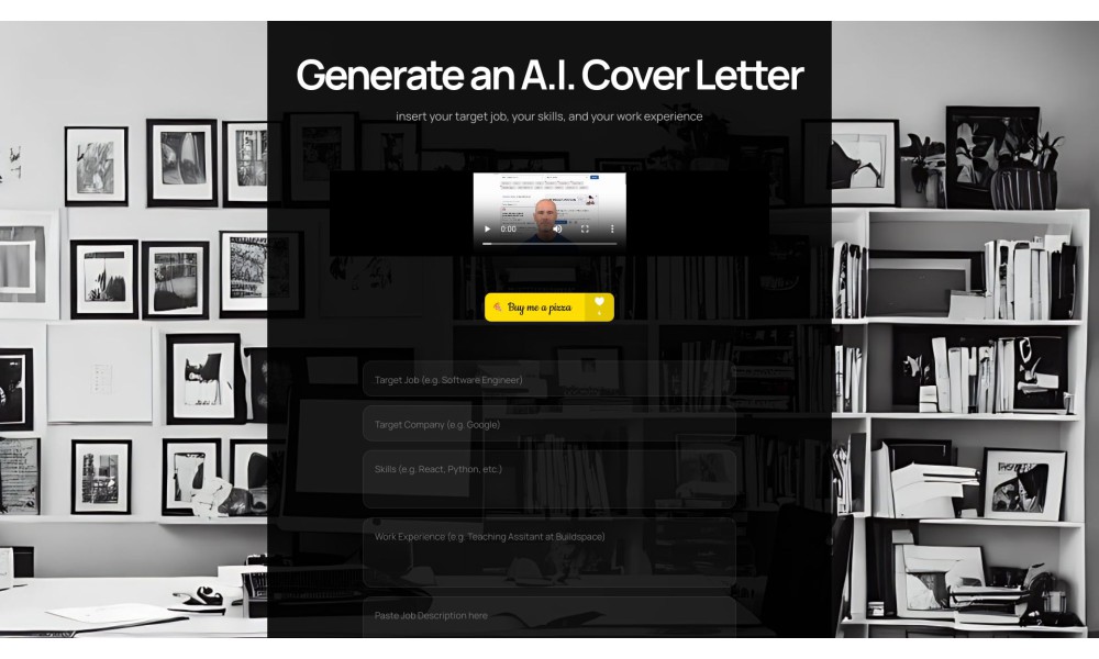 A.I. Cover Letter