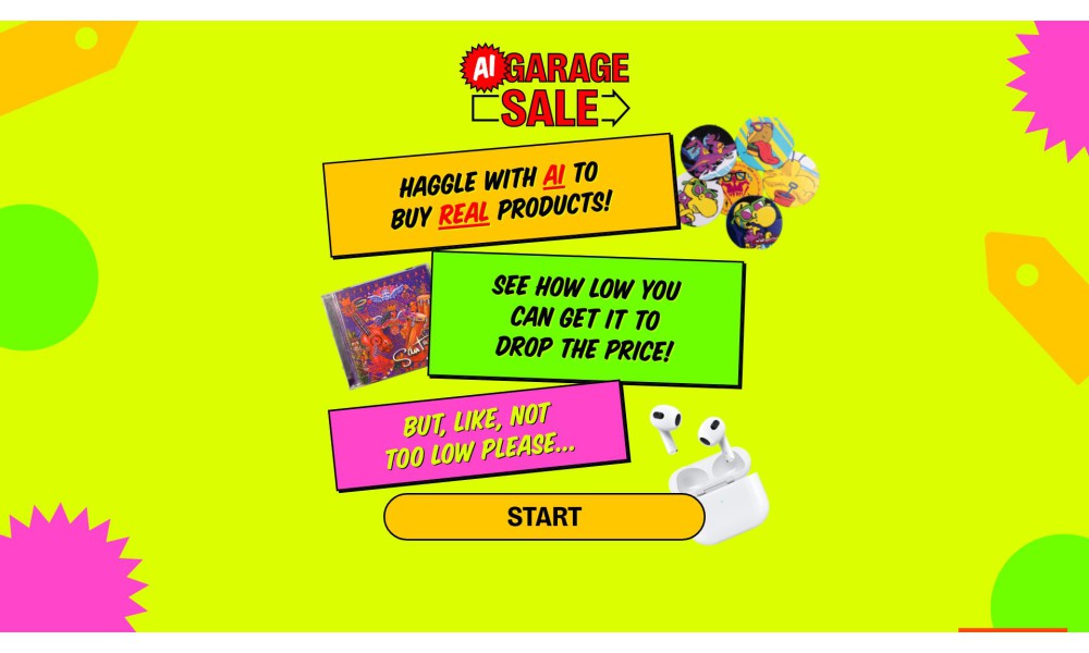 AI Garage Sale