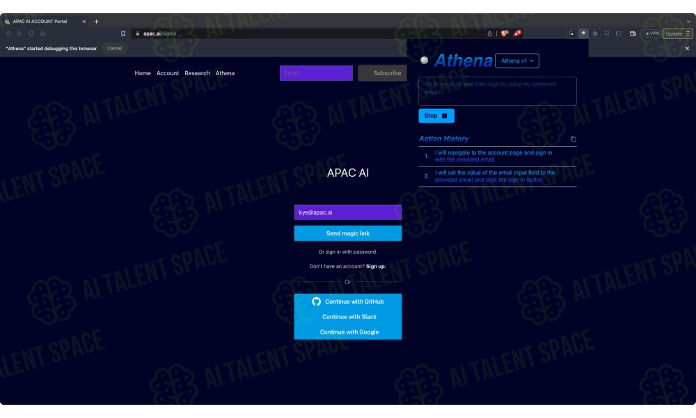 APAC AI Account Portal - Image 1