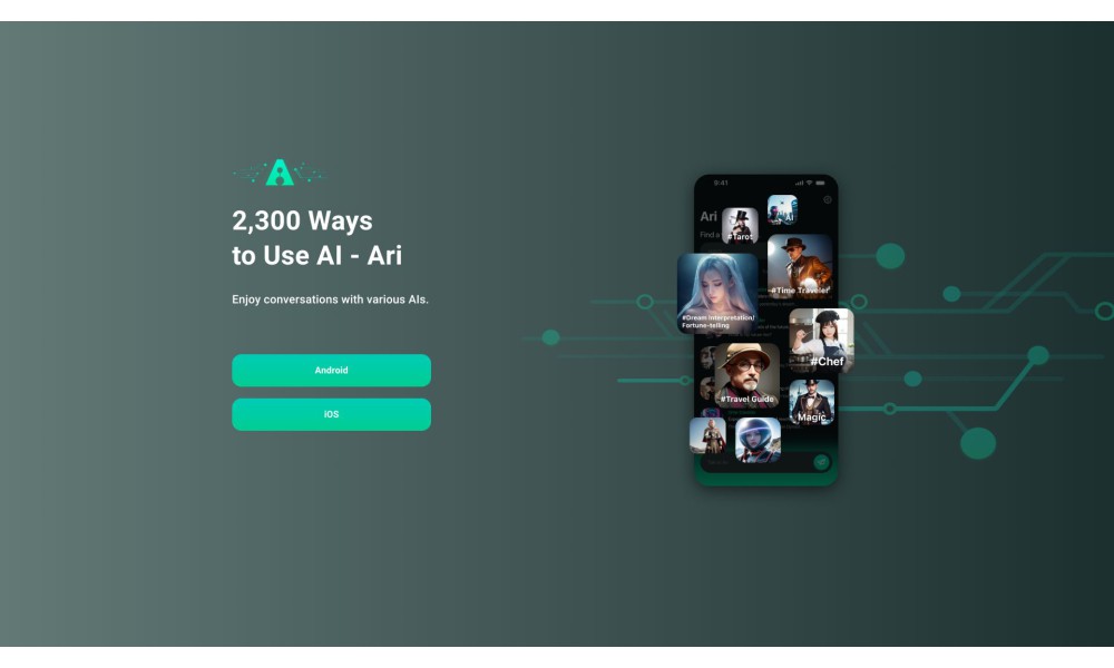 2,300 Ways to Use AI - Ari